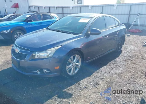 2013 Chevrolet Cruze Ltz из США, поврежденный, VIN 1G1PG5SB6D7105072